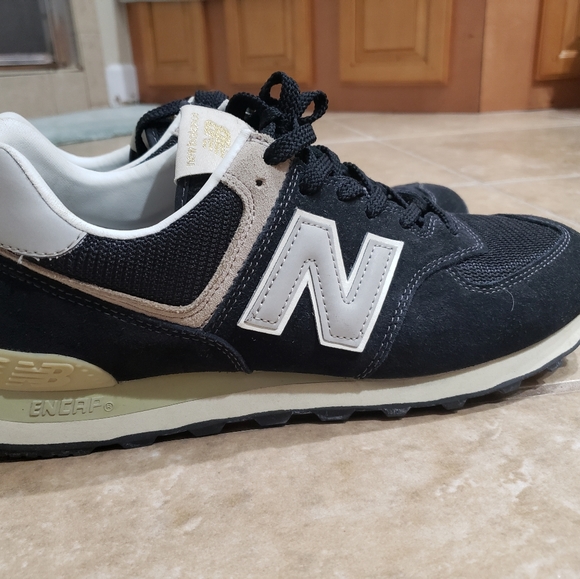 New Balance ML574GYF 574 RETRO BLACK GREY PREMIUM - Picture 5 of 5